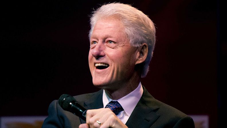 Presidentti Bill Clinton.
