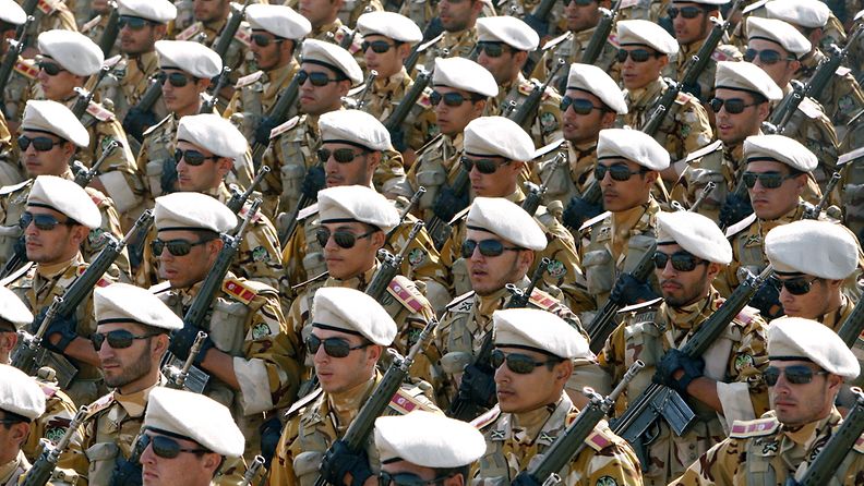 Iranin armeijan sotilaita. 