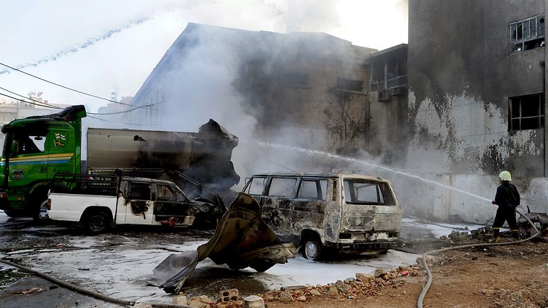 Syyrian pääkaupungissa tehdyssä pommi-iskussa käytettiin rekkaa, joka kuului aiemin suomalaiselle yritykselle.