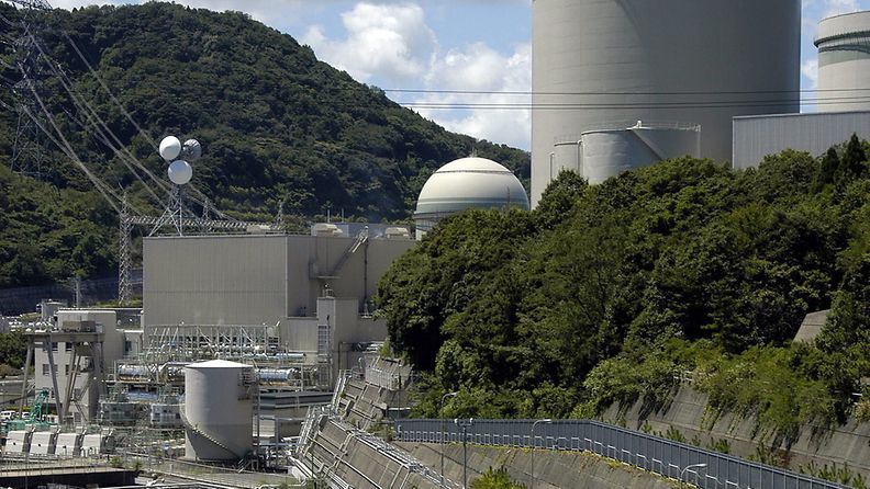 Takahaman ydinvoimala Fukuin piirikunnassa Japanissa.
