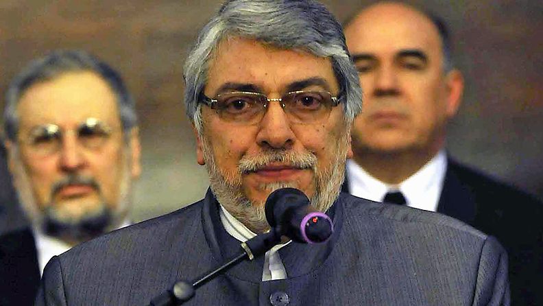 Paraguayn presidentti Fernando Lugo syrjäytettiin 22.6.2012.