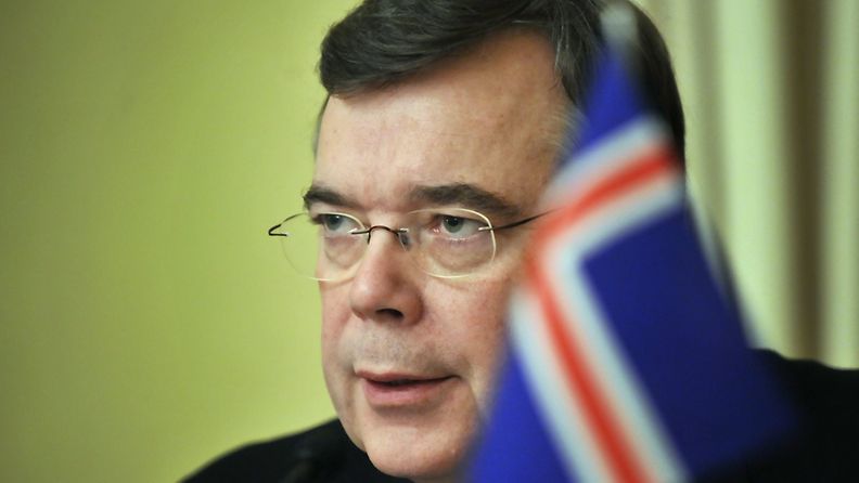 Islannin ex-pääministeri Geir Haarde. 