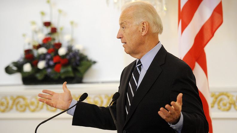 Joe Biden vieraili Suomessa maaliskuussa 2011.
