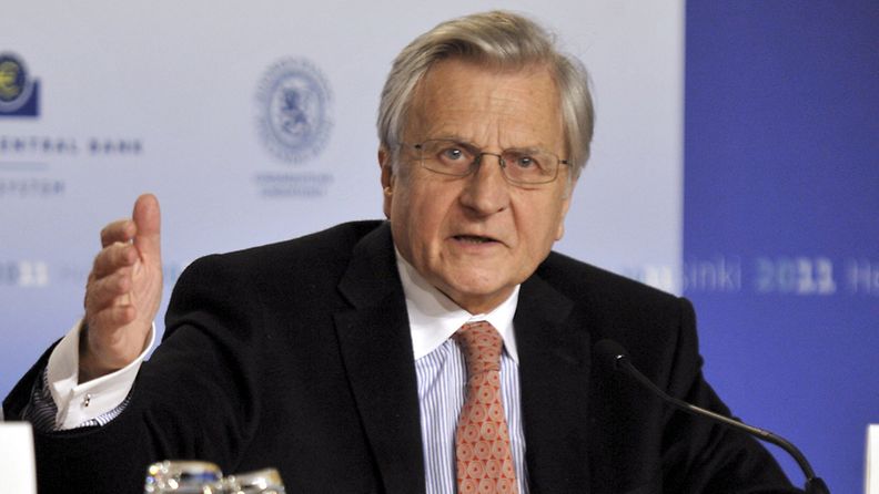 Euroopan keskuspankin pääjohtaja Jean-Claude Trichet. 