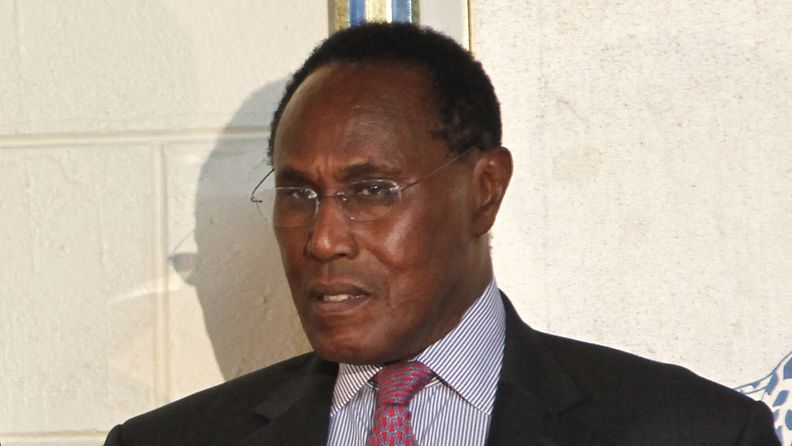 Kenialainen huippupoliitikko George Saitoti kuoli 10.6.2012 helikopteriturmassa.