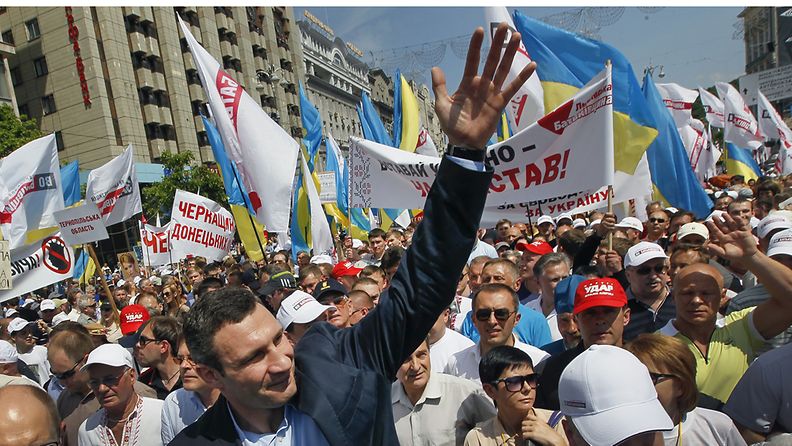 Vitali Klitshko ei sulata Ukrainan vallanpitäjien toimintaa.