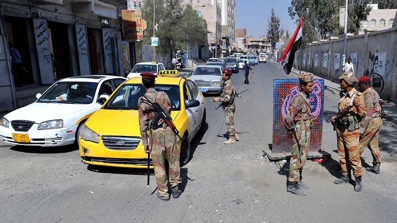 Suomalaispariskunta ja itävaltalaismies siepattiin Jemenin pääkaupungissa Sanaassa 21. joulukuuta. 