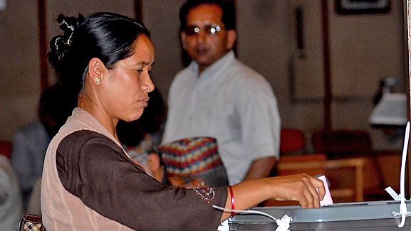 Nepalin ensimmäiset presidentinvaalit 19.7.2008