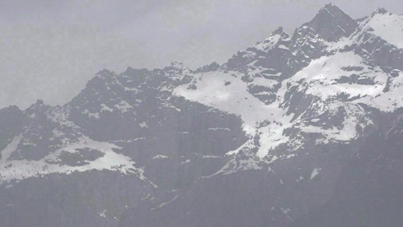 Kuvassa Siachenin jäätikkö lähellä Intian rajaa. 