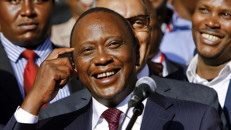 Uhuru Kenyatta on Kenian uusi presidentti