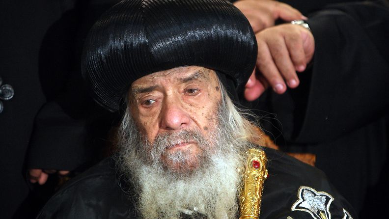 Egyptin koptikristittyjen johtaja, paavi Shenuda III.