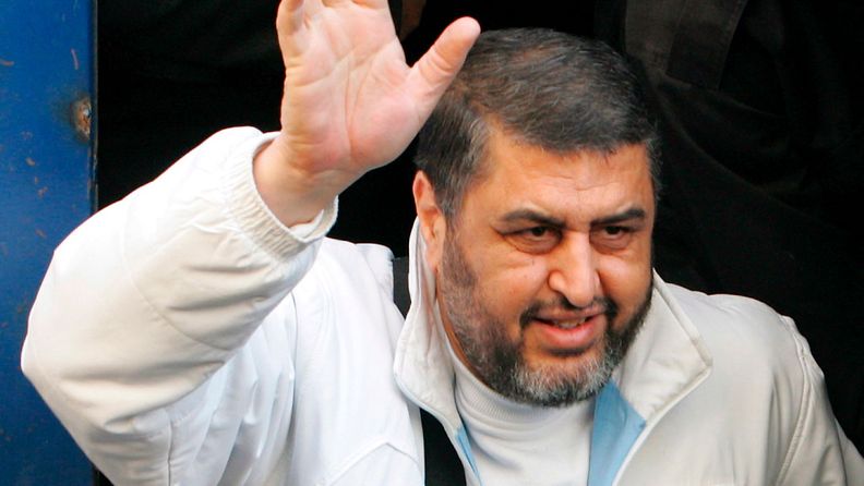 Muslimiveljeskunnan johtaja Khairat el-Shate.