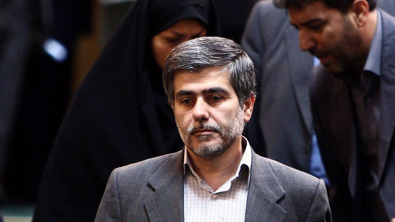 Iranin atomienergiajärjestön johtaja Fereydoun Abbasi (EPA)