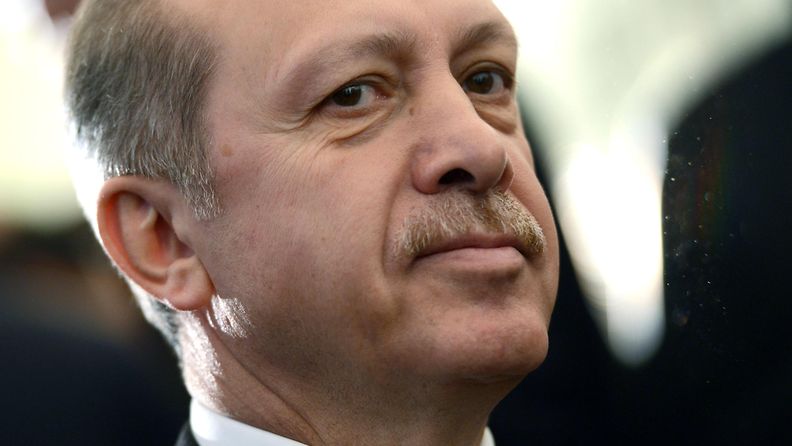 Turkin pääministeri Recep Tayyip Erdogan.
