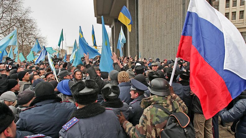Ukrainan levottomuudet 27.02.2014