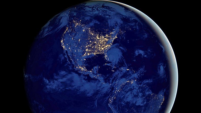 Yhdysvaltain avaruushallinto NASA on julkaissut uudenlaisella tekniikalla otettuja tarkkoja yökuvia  maapallosta. 