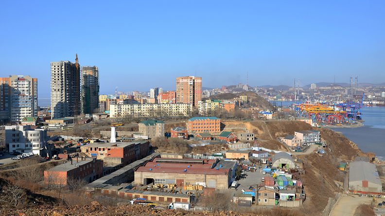 Maan järisi Venäjällä Vladivostokin (kuvassa) kaupungista lounaaseen. 