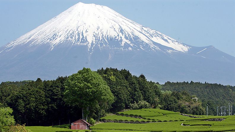 Tulivuori Fuji on valittu YK:n maailmanperintökohteeksi.