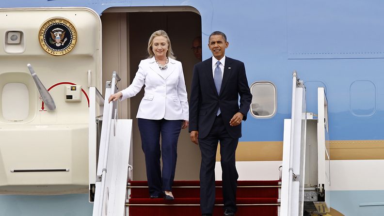 USA:n presidentti Obama ja ulkoministeri Clinton ovat saapuneet historialliselle vierailulle Myanmariin.