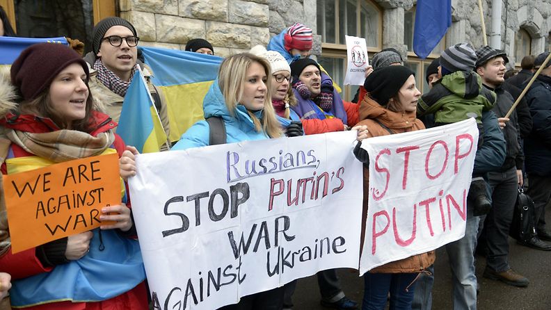 ukraina mielenosoitus