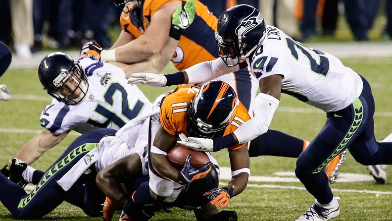 Super Bowl XLVIII Denver Broncos vastaan the Seattle Seahawks