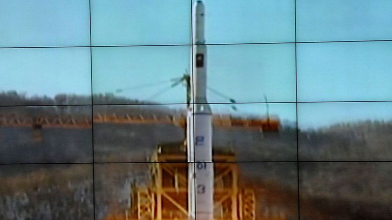 Pohjois-Korea laukaisi kiistellyn raketin 12.12.2012.