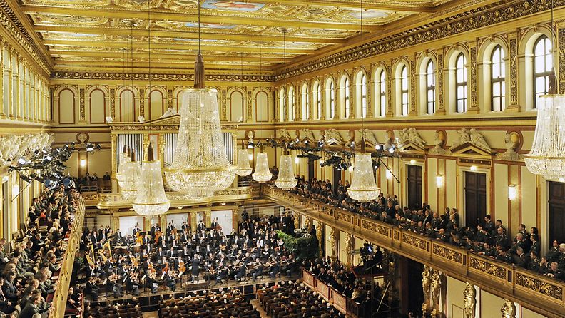 Wienin filharmonikot tunnetaan parhaiten jokavuotisesta uuden vuoden konsertistaan.