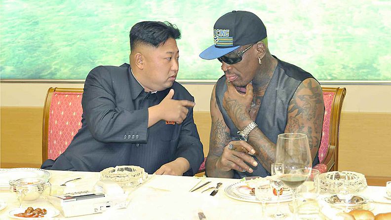 Kim Jong-un, Dennis Rodman