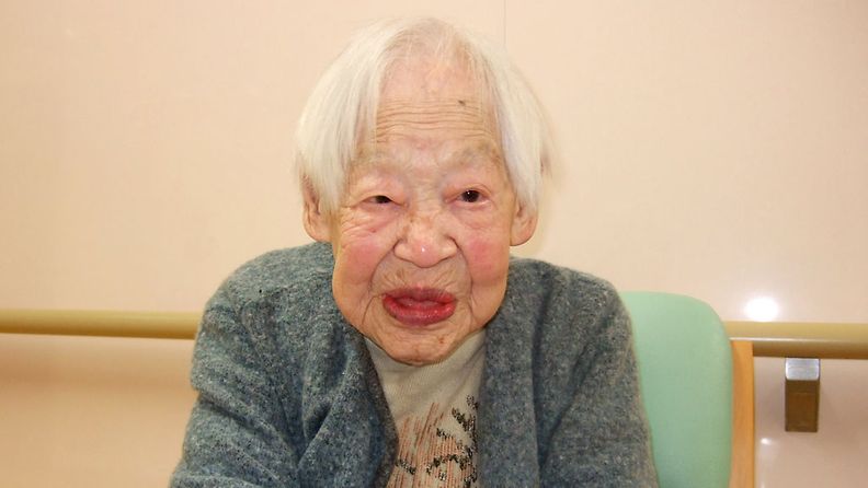 Maailman vanhin nainen, japanilainen Misao Okawa, täytti 115 vuotta