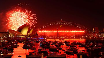 Uuttavuotta juhlittiin Australian Sydneyssä. Kuva: EPA