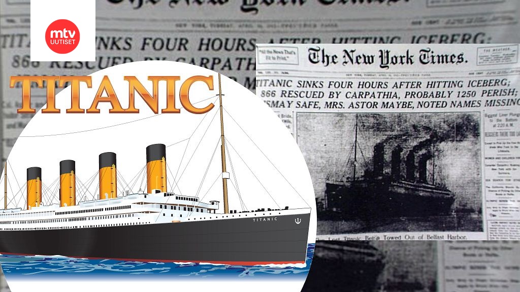 Titanic upposi yli sata vuotta sitten – suomalainen Anna Turja oli vasta  18-vuotias 