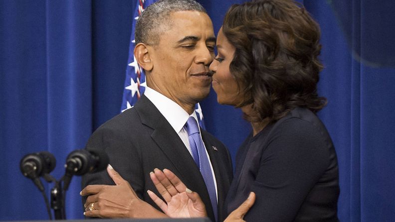 Barack ja Michelle Obama