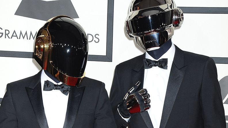 Daft Punk Grammy-gaalassa.