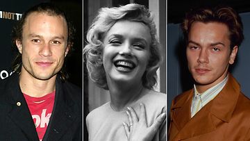Muun muassa Heath Ledger, Marilyn Monroe ja River Phoenix kuolivat kesken elokuvakuvausten.