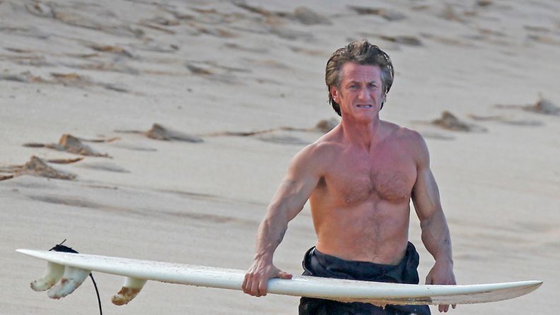 Näyttelijä Sean Penn, 53, pitää huolta ulkonäöstään.