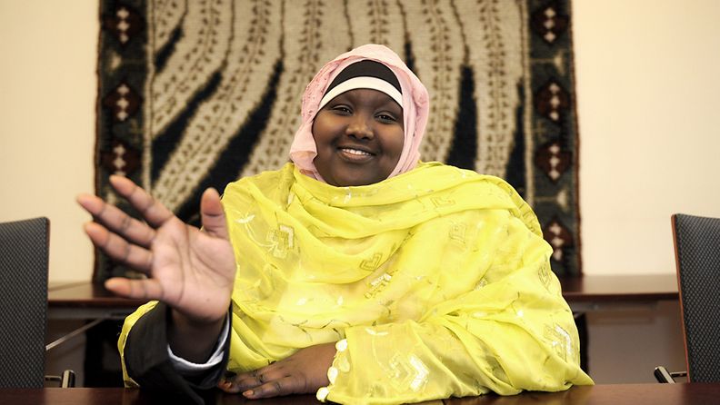 Suomessa asuva Amal Abdi Ibrahim halajaa Somalian presidentiksi.