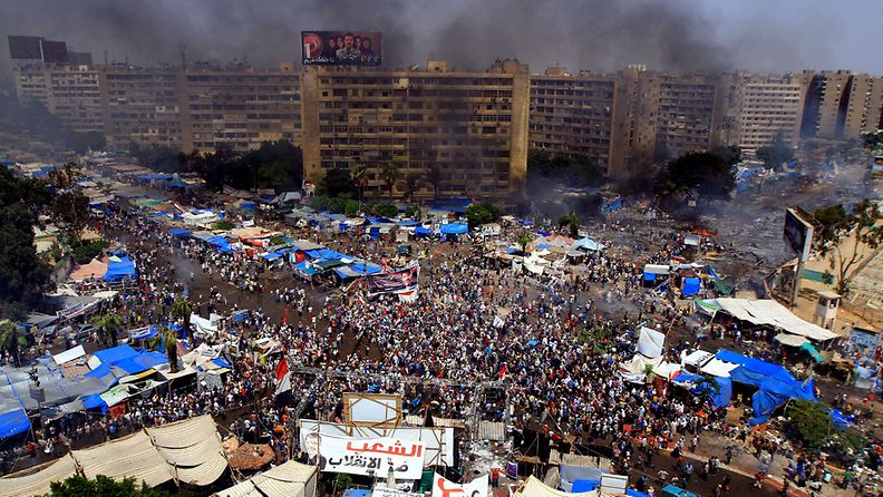 14.8.2013 oli Egyptin verisin päivä sitten vuoden 2011 vallankumouksen.