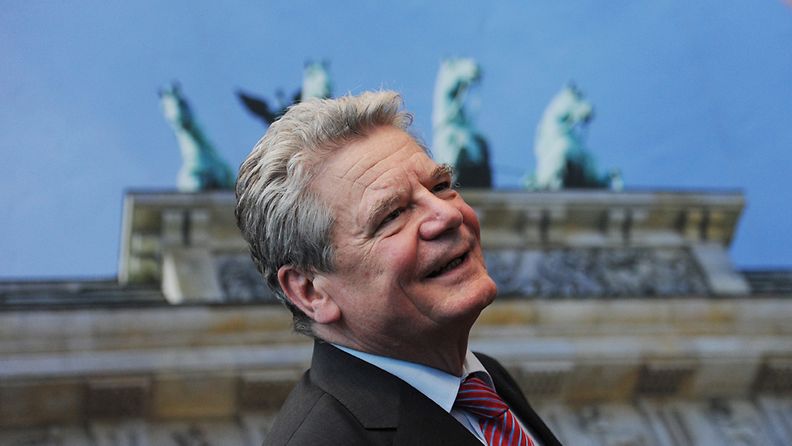 Presidentiksi nouseva Joachim Gauck.