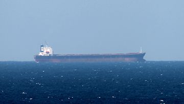 Öljytankkeri Omaninlahdella tammikuussa 2012.