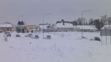 Viro lumikaaos, lumi 10.12.2010.