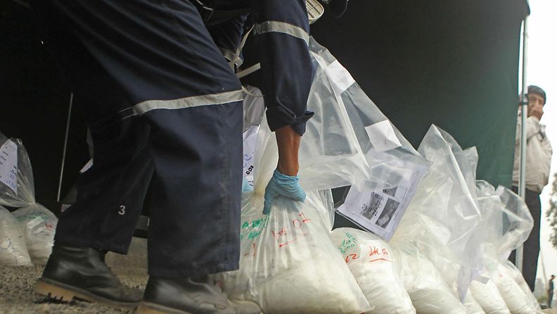 Perussa tuhottiin viimeksi kokaiinia polttamalla marraskuussa 2012