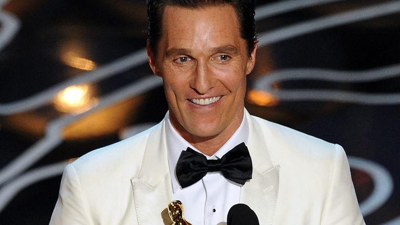 Matthew McConaughey vei parhaan miesnäyttelijän palkinnon.