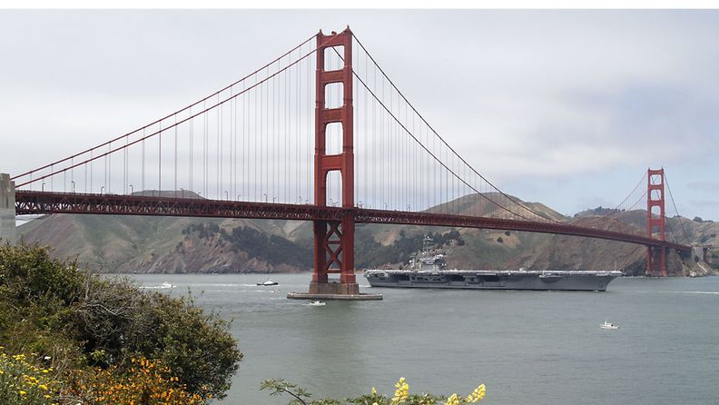 Golden Gate sijaitsee San Franciscossa