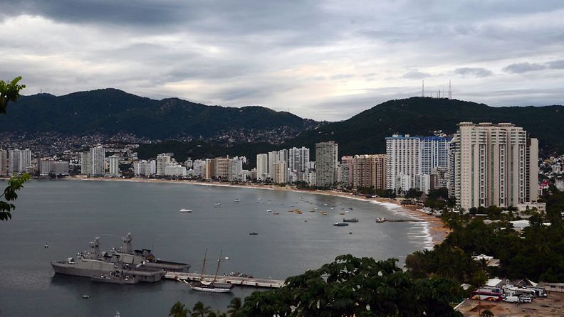 Voimakas maanjäristys on ravistellut Meksikon rannikkoa. Arkistokuvaa Acapulcosta.