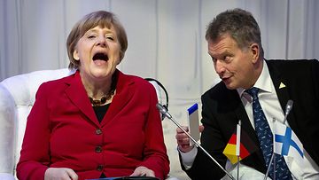 Niinistö ja Merkel