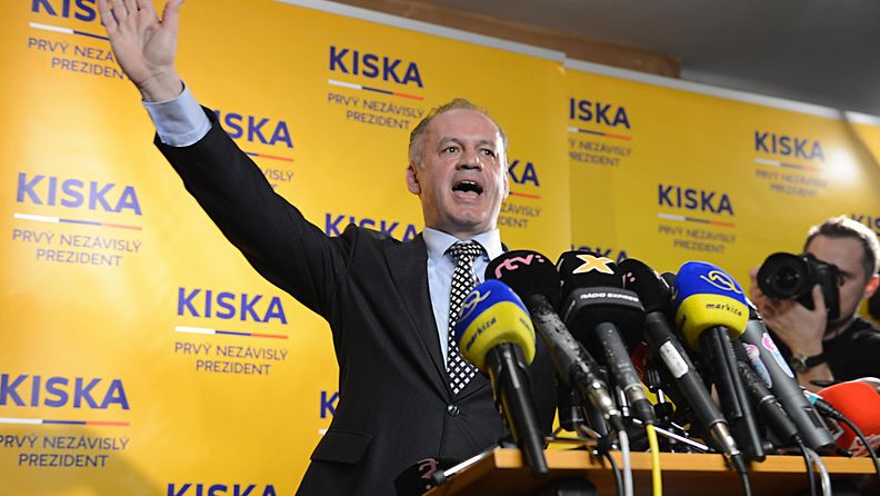 Andrej Kiska, Slovakian presidentinvaalit 30.3.2014