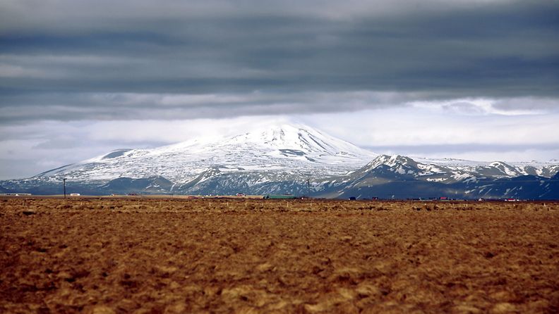 Lounais-Islannissa sijaitsee aktiivinen tulivuori Hekla.