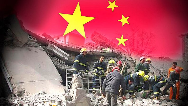 Kiina, maanjäristys, arkistokuvaa
