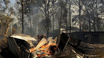 Australia maastopalo tulipalo sammutus. Lehtikuva