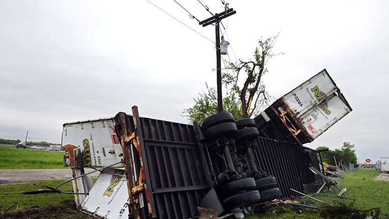 Huhtikuussa Texasissa riehunut tornado teki hurjaa jälkeä, mutta ei vaatinut kuolonuhreja.